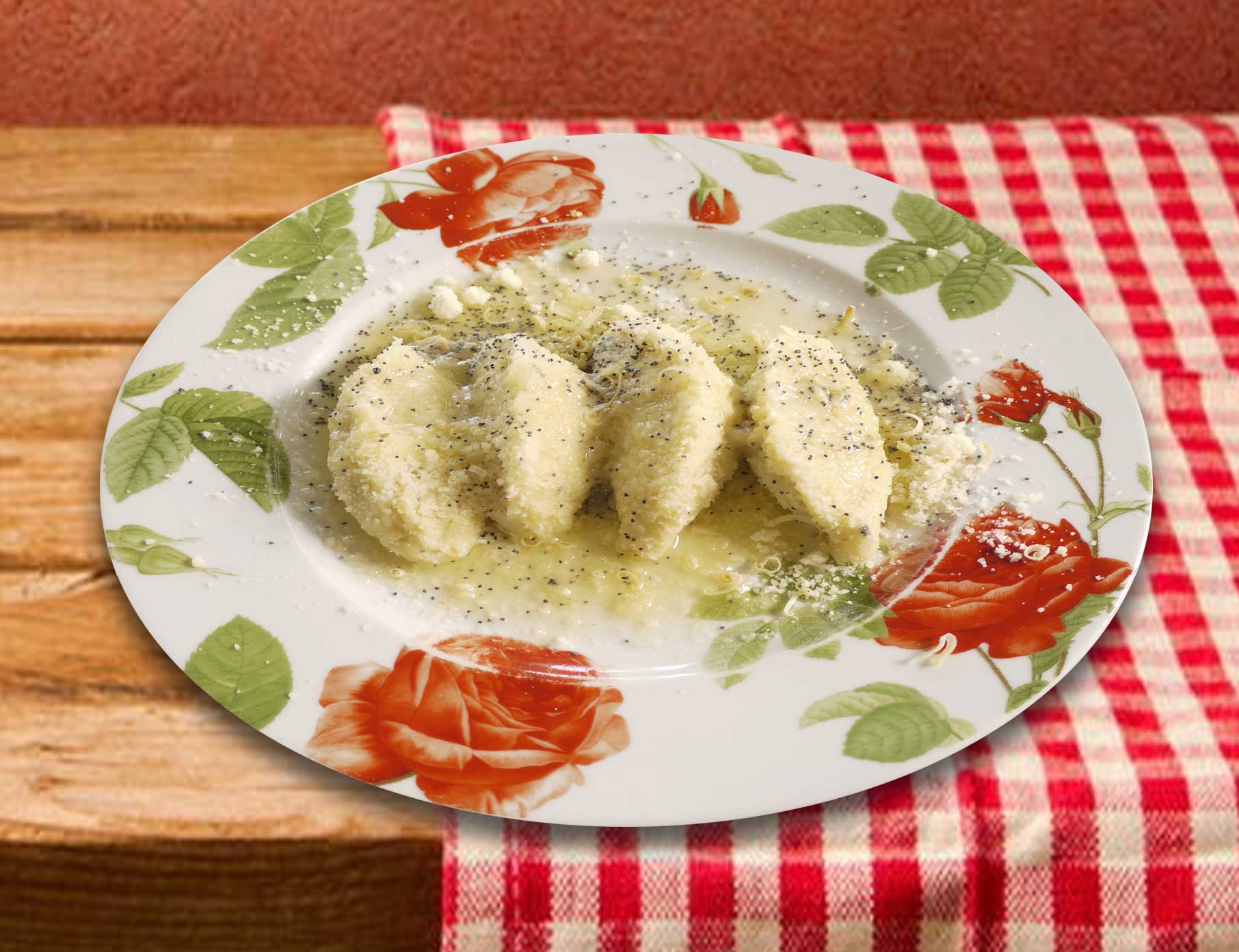 Gli gnocchi dell'Agriturismo Ca' Leonilda Rolle Refrontolo